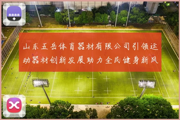 山东五岳体育器材有限公司引领运动器材创新发展助力全民健身新风尚